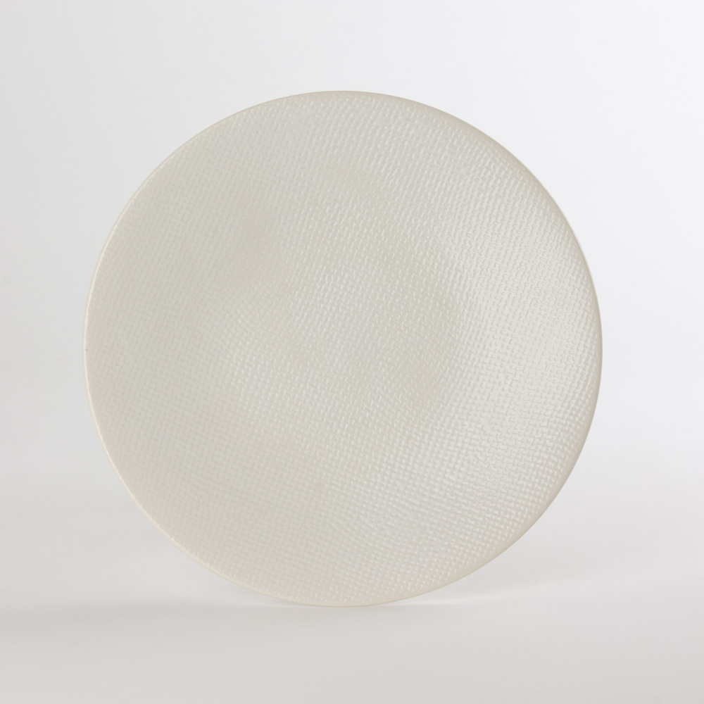 ASSIETTE DESSERT VESUVIO BLANC 20.5 CM - Photo N°2