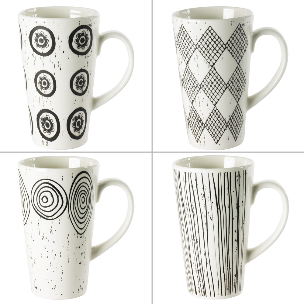 COFFRET 4 TASSES PALAWAN 18 CL - Photo N°3