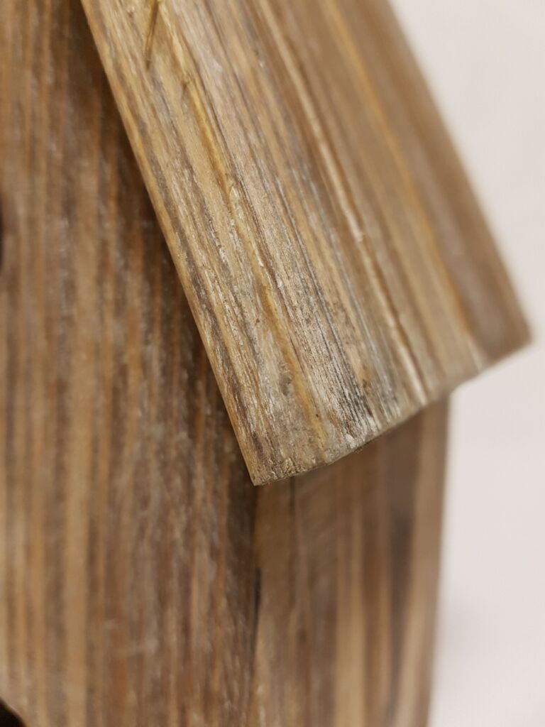 CABANE OISEAUX  EN BOIS 2 ENTREE 15 X 33.5 X 12 CM - Photo N°3