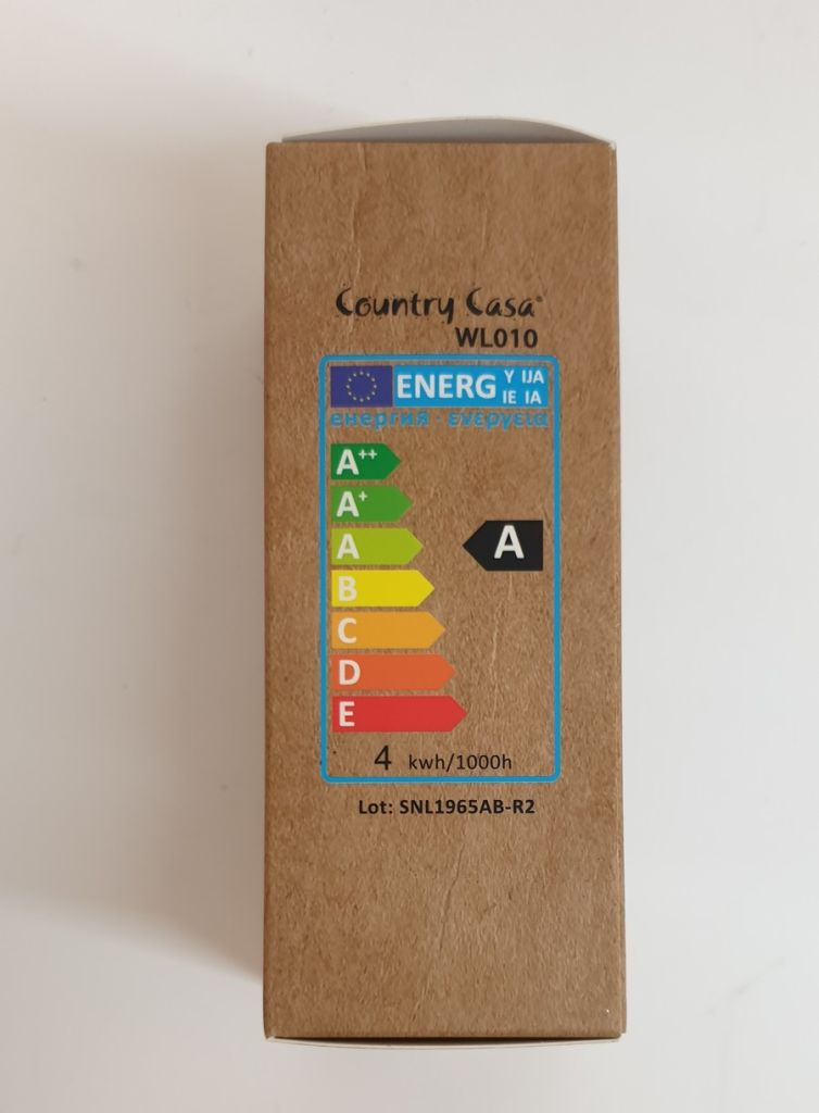 AMPOULE LED RETRO VINTAGE COLORIS AMBRE E27 4 W 4.5 X11.4 CM 200LM - Photo N°2