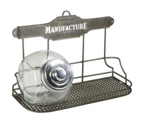 ETAGERE MANUFACTURE MODERNE 40 X 16.5 X 27 CM