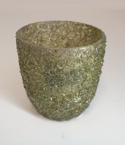 CHAISE HAUTE FER VIEILLI ASSISE  BOIS RONDE 95 X 39 X 34.5 CM