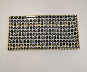 PLAT RECTANGLE REPLAY LOSANGES 17 X 32 X 1.5 CM