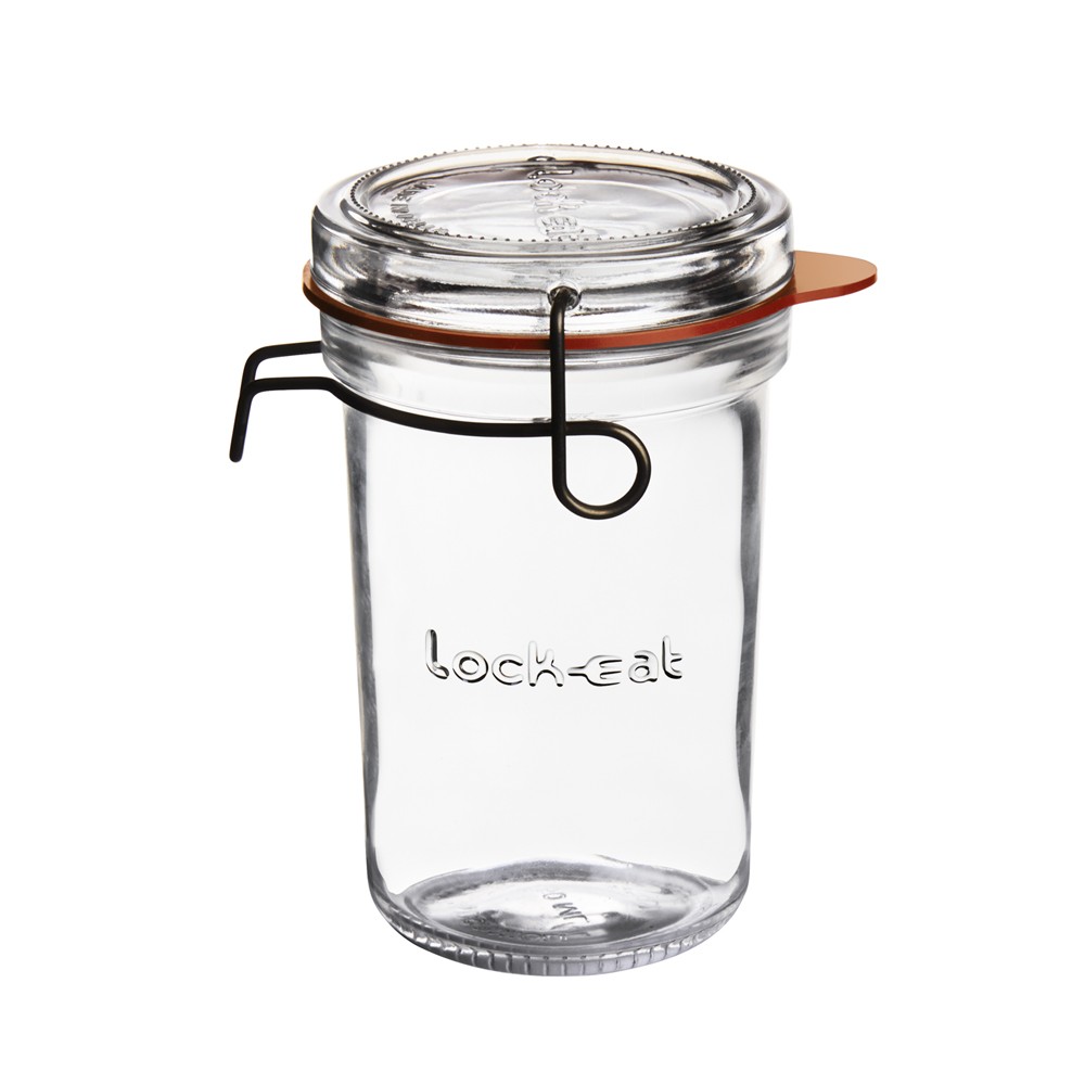 BOCAL 0.350 LITRE LOCK-EAT HERMETIQUE DIAM 14 X 8.5 CM - Photo N°1