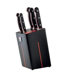 BLOC 5 COUTEAUX AVEC AIGUISEUR VELOCITY