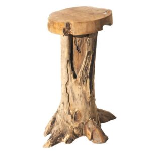TABOURET DE BAR HT75 TECK MASSIF