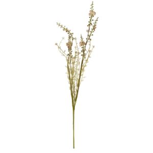 BRANCHE DE FLEURS TON BRUN ROSE 10 X 50 CM