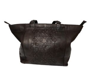 SAC CUIR MODELE AMAYA COULEUR BRUN 37 X 14 X 33 CM