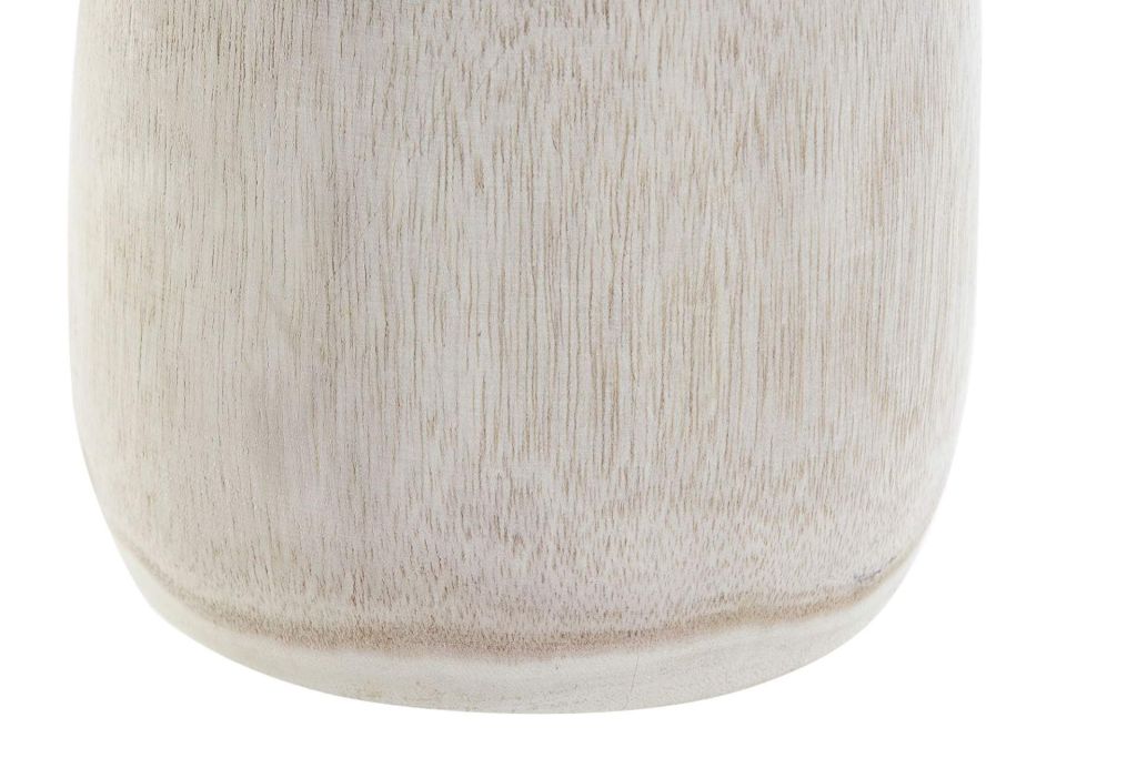 VASE EN BOIS PAULOWNIA NATUREL 15 X 15 X 28 CM - Photo N°4