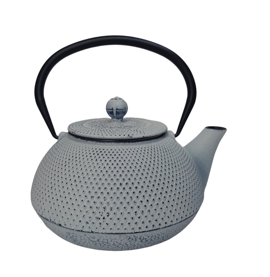 THEIERE FER FONTE  INOX 1.3 L BLANC 20 X 18 X 13 CM - Photo N°2