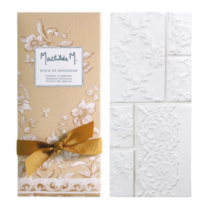 TABLETTE DENTELLE PARFUMEE SENTEUR FLEUR DE MANDARINE
