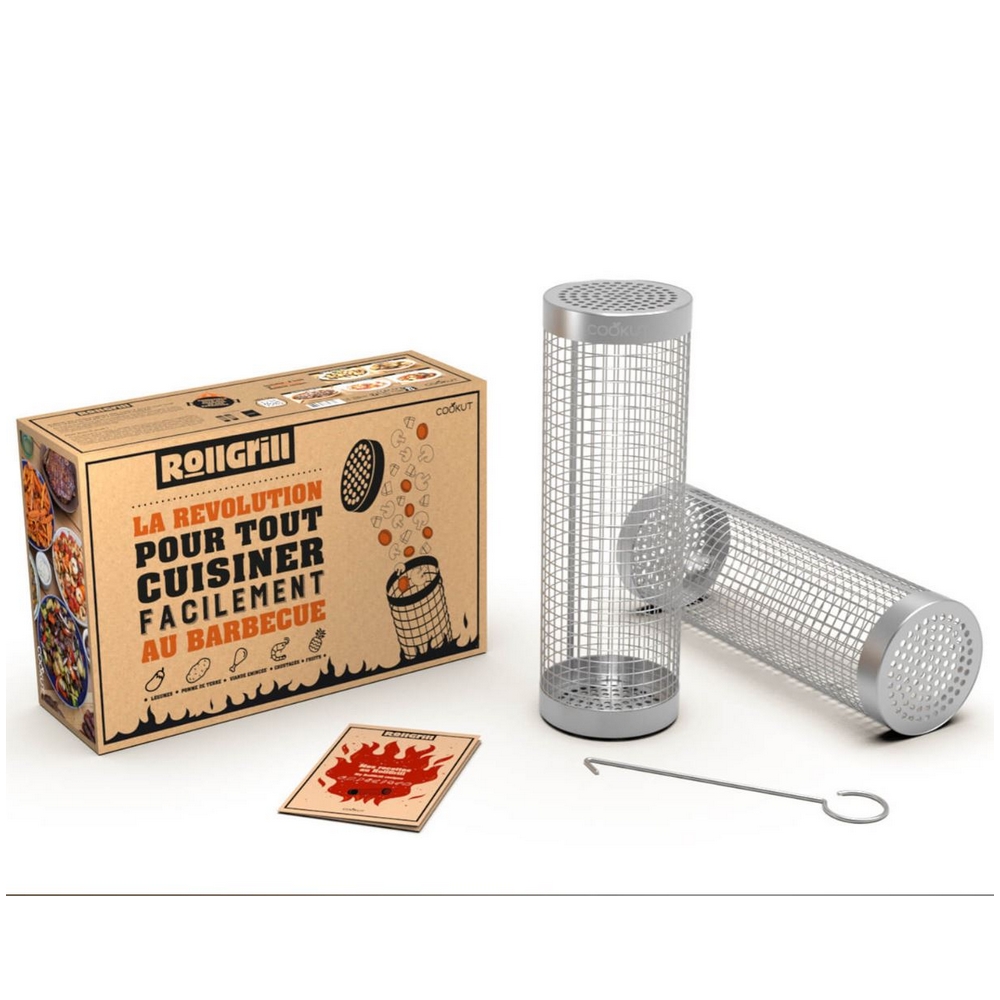 ROLL GRILL POUR BARBECUE 30 X 9 CM - Photo N°1