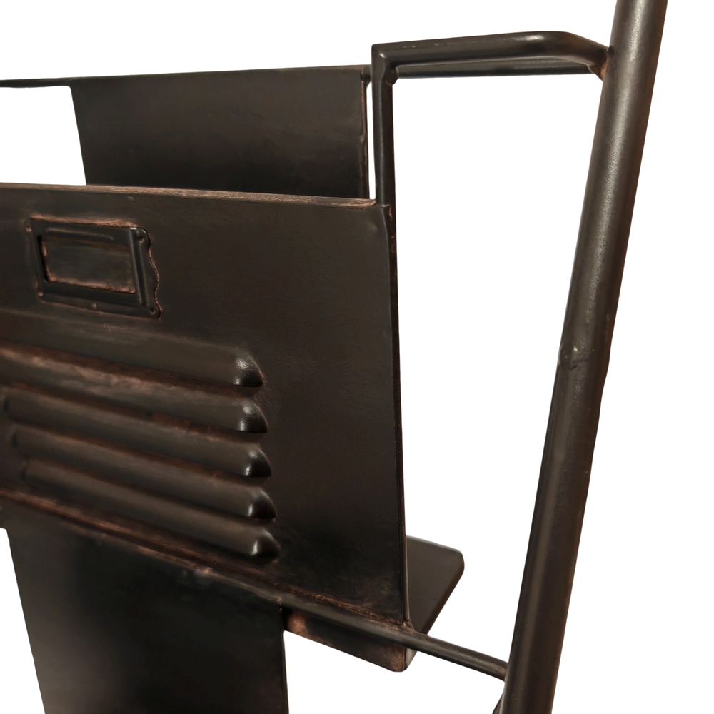 PORTE REVUES LOFT A POSER 3 NIVEAUX 35 X 74 X 30 CM - Photo N°7