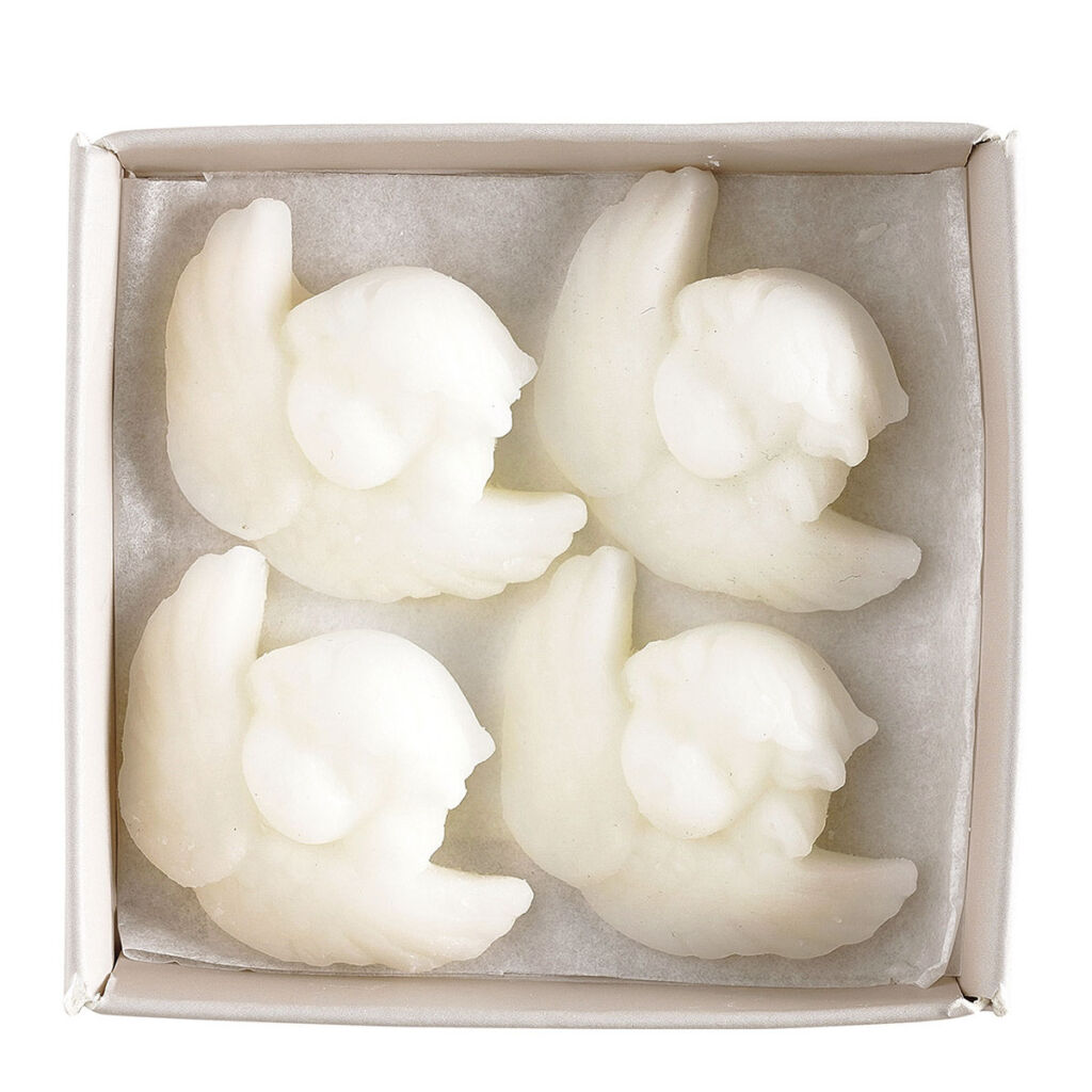 BOITE DE 4 DECORS FONDANTS FLEUR SENTEUR POUDRE DE RIZ - Photo N°3