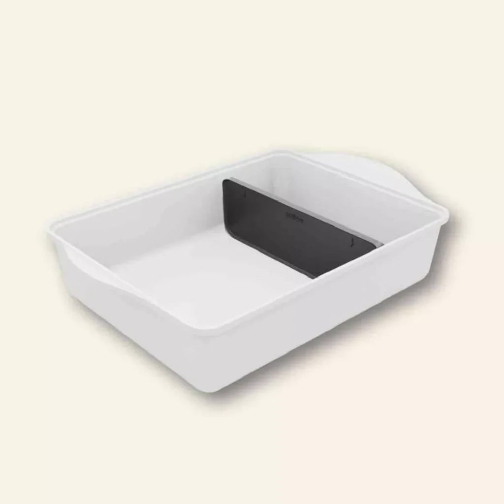 L'INCROYABLE PLAT A FOUR AJUSTABLE COULEUR BLANC POLAIRE - Photo N°1