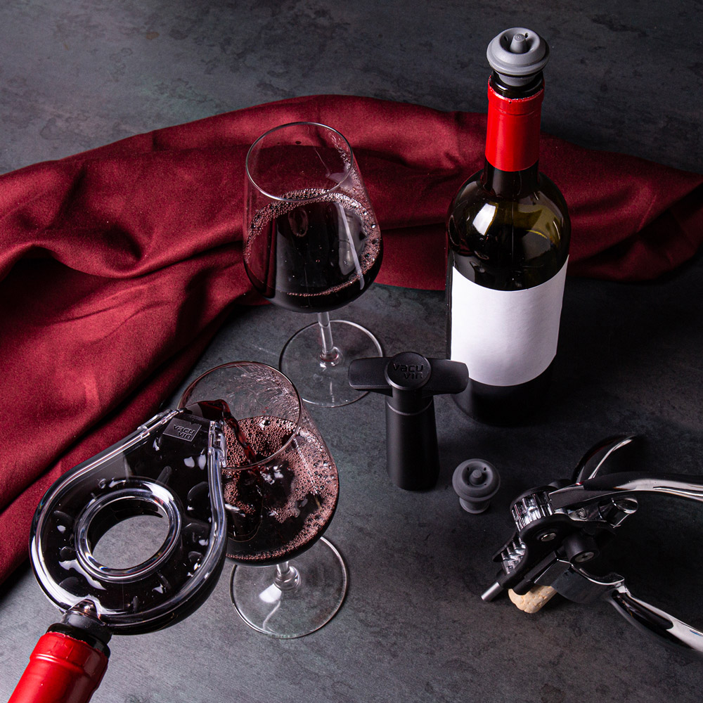 COFFRET A VIN 5 PIECES AIR DELUXE - Photo N°2