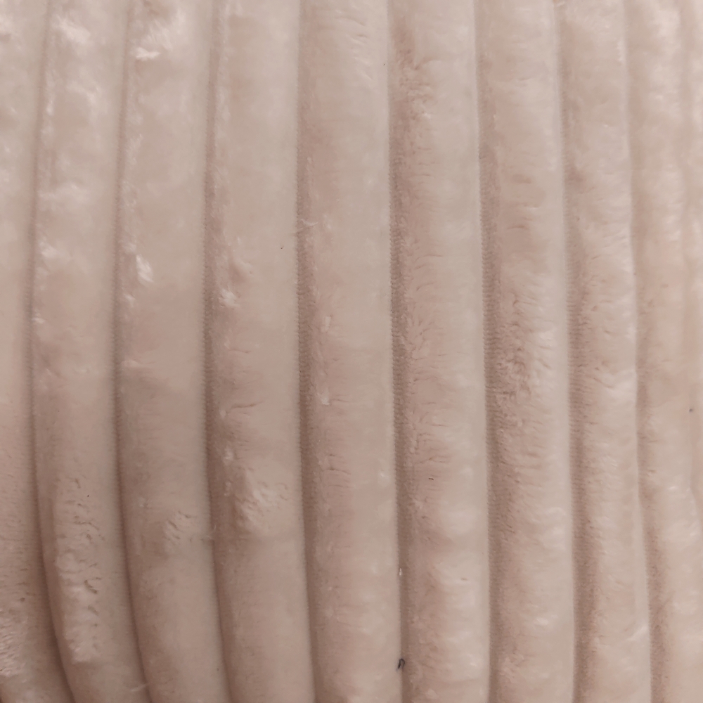 CANAPE 3 PLACES HASTING TILIA TISSU BLANC 129  PIEDS FER NOIR 204 X 86 X 95 CM - Photo N°6