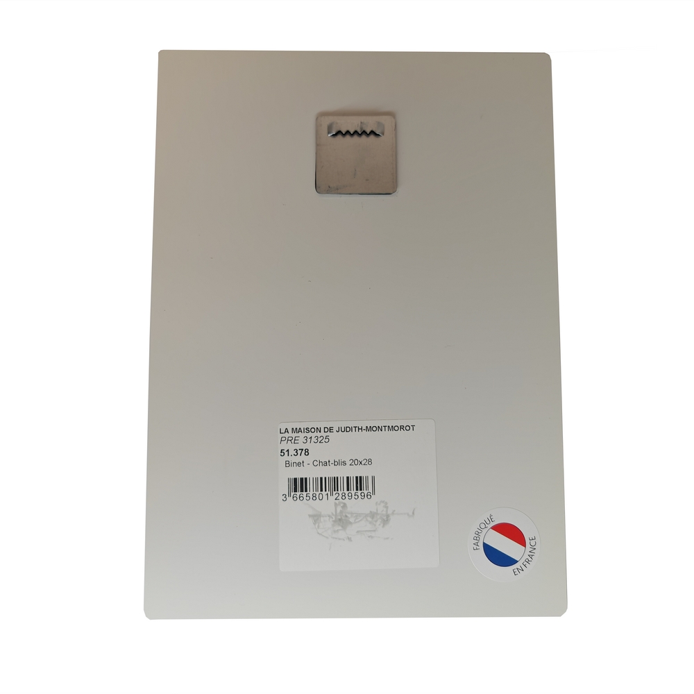 IMPRESSION S BINET CHAT-BLIS SUR DIBOND AVEC ATTACHE 20 X 28 CM - Photo N°2