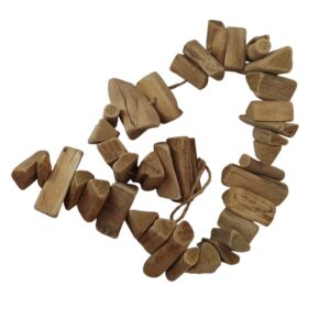 SUSPENSION EN MORCEAUX DE BOIS FLOTTE +/- 100 CM