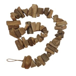 SUSPENSION EN MORCEAUX DE BOIS FLOTTE +/- 150 CM