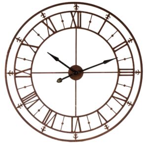 HORLOGE USINE VIEUX FER DIAM 102 CM