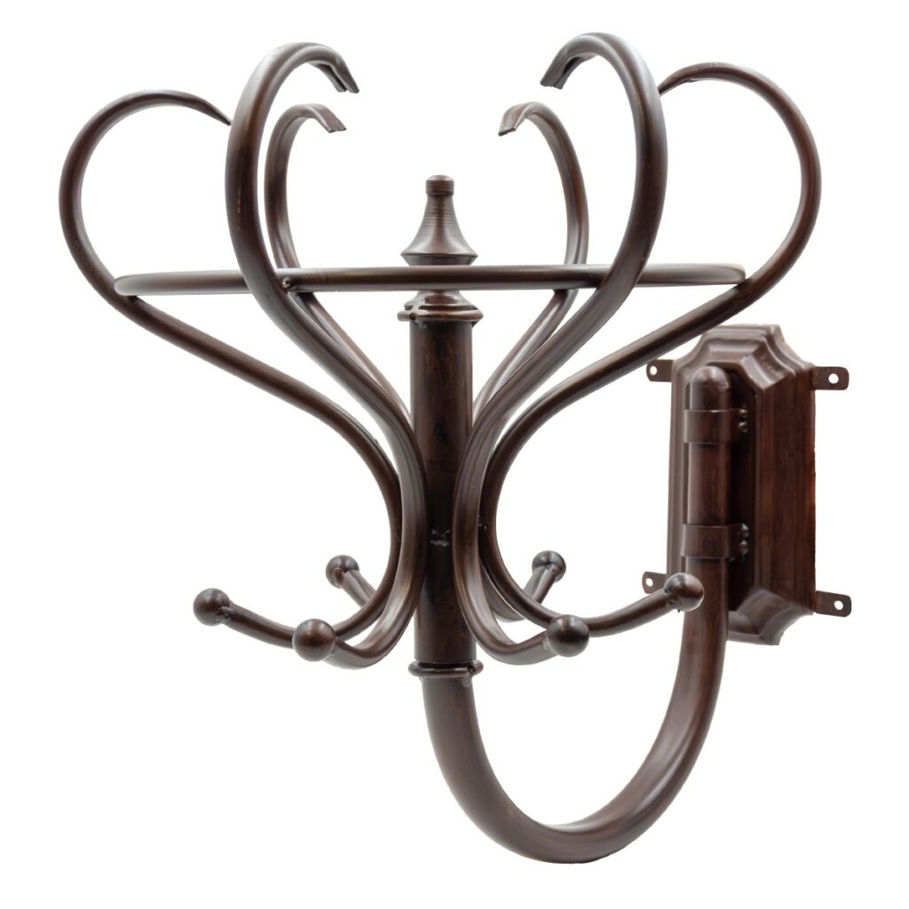 PORTE MANTEAU PERROQUET MURAL FER  41 X 46 X 43 CM - Photo N°1