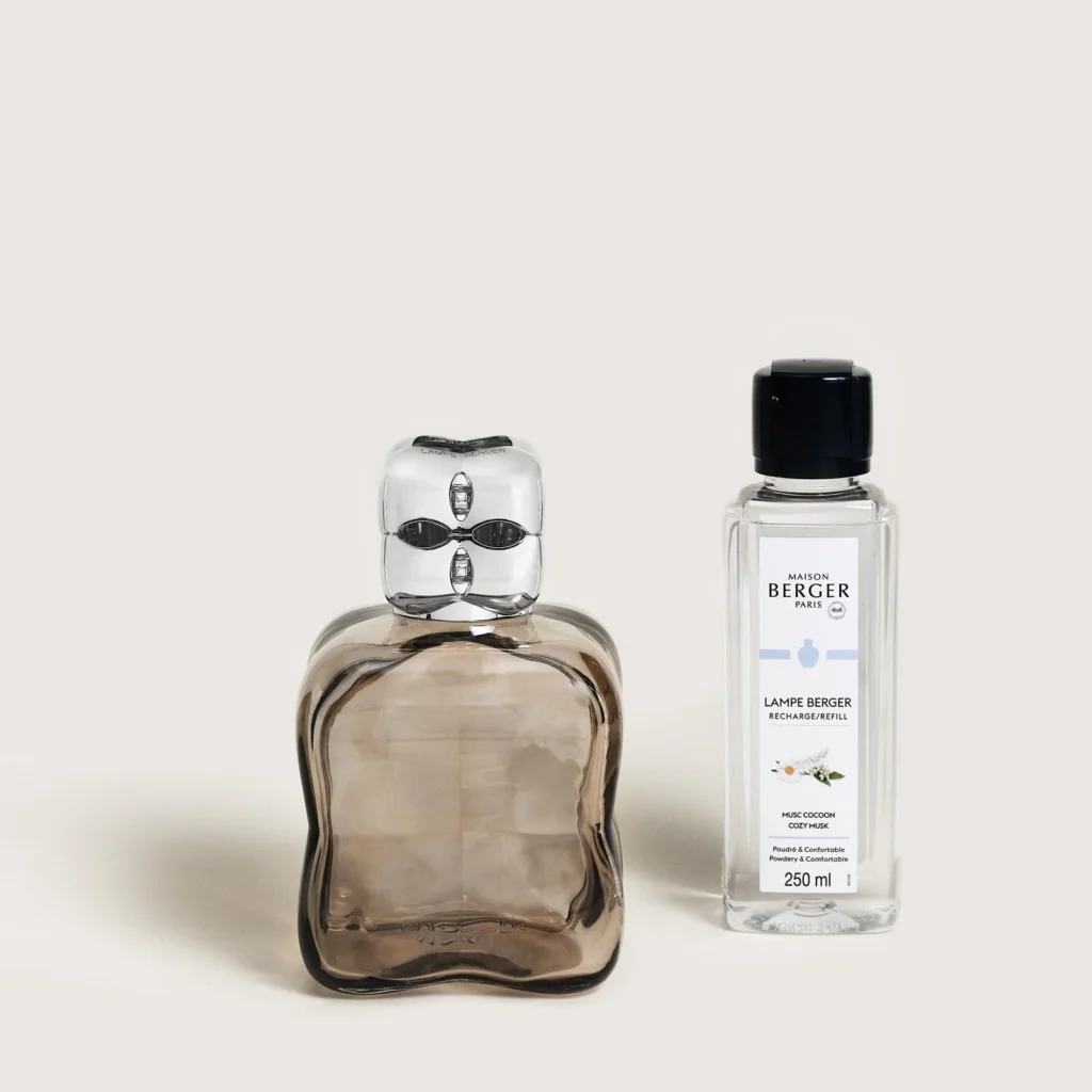 LAMPE BERGER COSY MARRON - Photo N°1