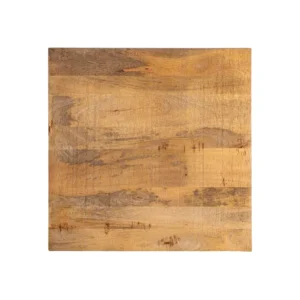 PLATEAU MANGUIER VERNIS 70 X 70 X 3 CM