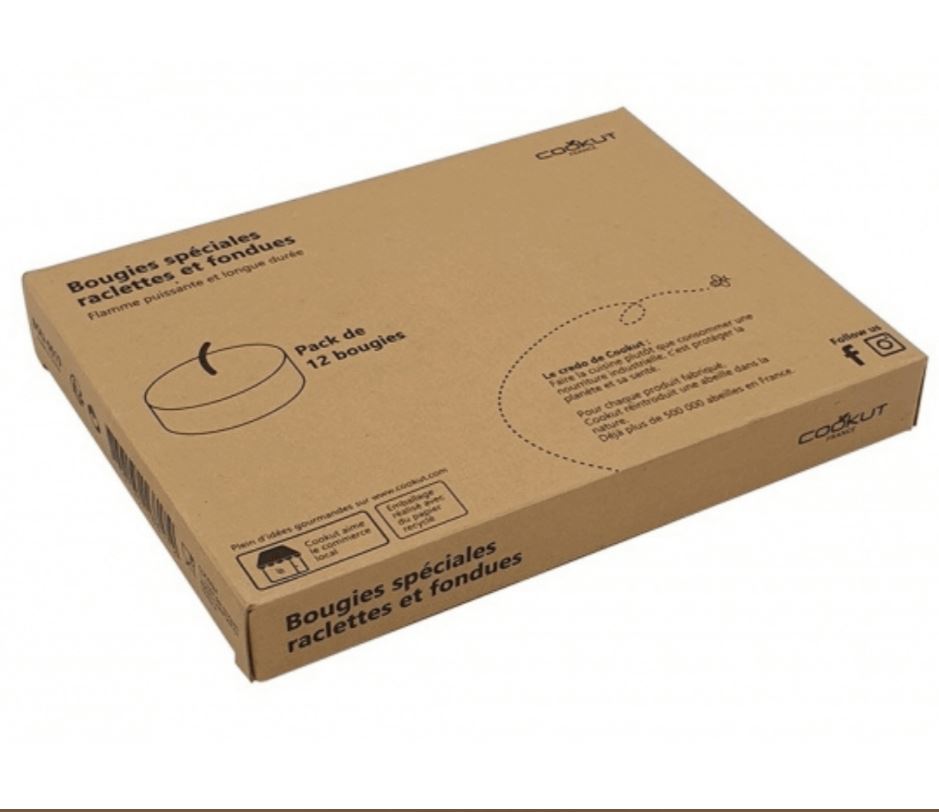 SET 12 BOUGIES SPECIALES FONDUES COOKUT - Photo N°2