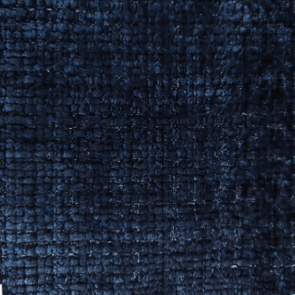 CHAISE DE BAR TOPLEY TISSU BLEU REGLABLE HAUTEUR 46  X 91/105  X 55 CM - Photo N°6