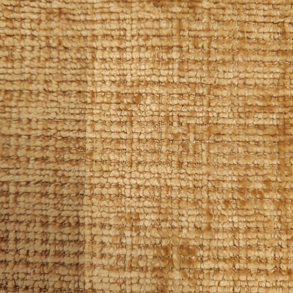 CHAISE DE BAR TOPLEY TISSU MOUTARDE REGLABLE HAUTEUR 46  X 91/105  X 55 CM - Photo N°6