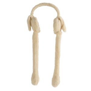 CACHE-OREILLES POLAIRE OREILLES DE CHIEN MOBILE COULEUR ECRU 21 X 54 X 11 CM