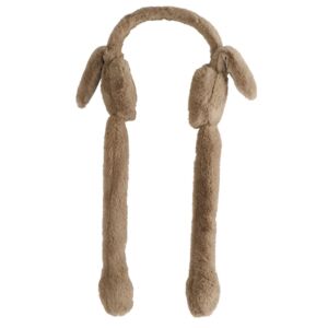 CACHE-OREILLES POLAIRE OREILLES DE CHIEN MOBILE COULEUR MARRON  21 X 54 X 11 CM