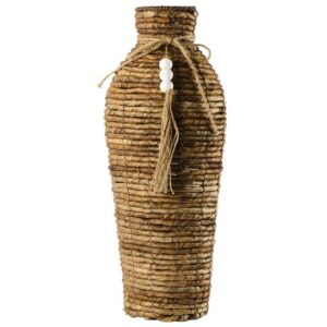 VASE DECORATIF FEUILLE DE BANANIER 17 X 48 X 17