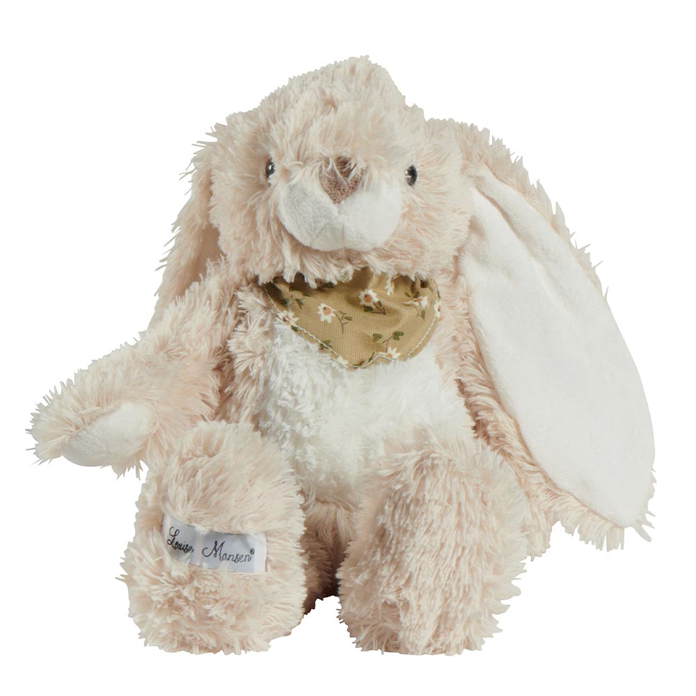 LAPIN BEIGE ET BLANC  NOMME TYKO 33 CM - Photo N°1