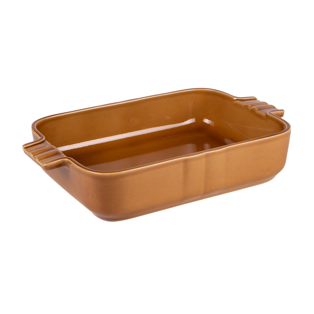 PLAT GRATIN LOURMARIN COGNAC 40.5 X 26.8 X 7.8 CM - Photo N°1