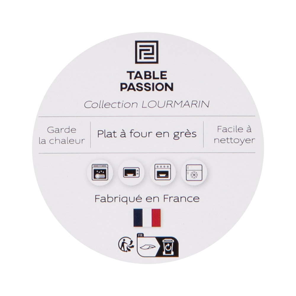 PLAT GRATIN LOURMARIN KAKI 30.8 X 20.5 X 7.3 CM - Photo N°2