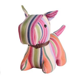 BLOQUE PORTE CHIEN MULTICOLORE  32 X 25 X 14 cm